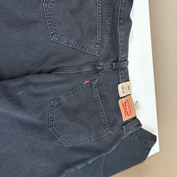 Levi’s women's 94 Baggy Wide Leg Jeans Black Size-31X31 New W Tag 100% cotton - Picture 15 of 15